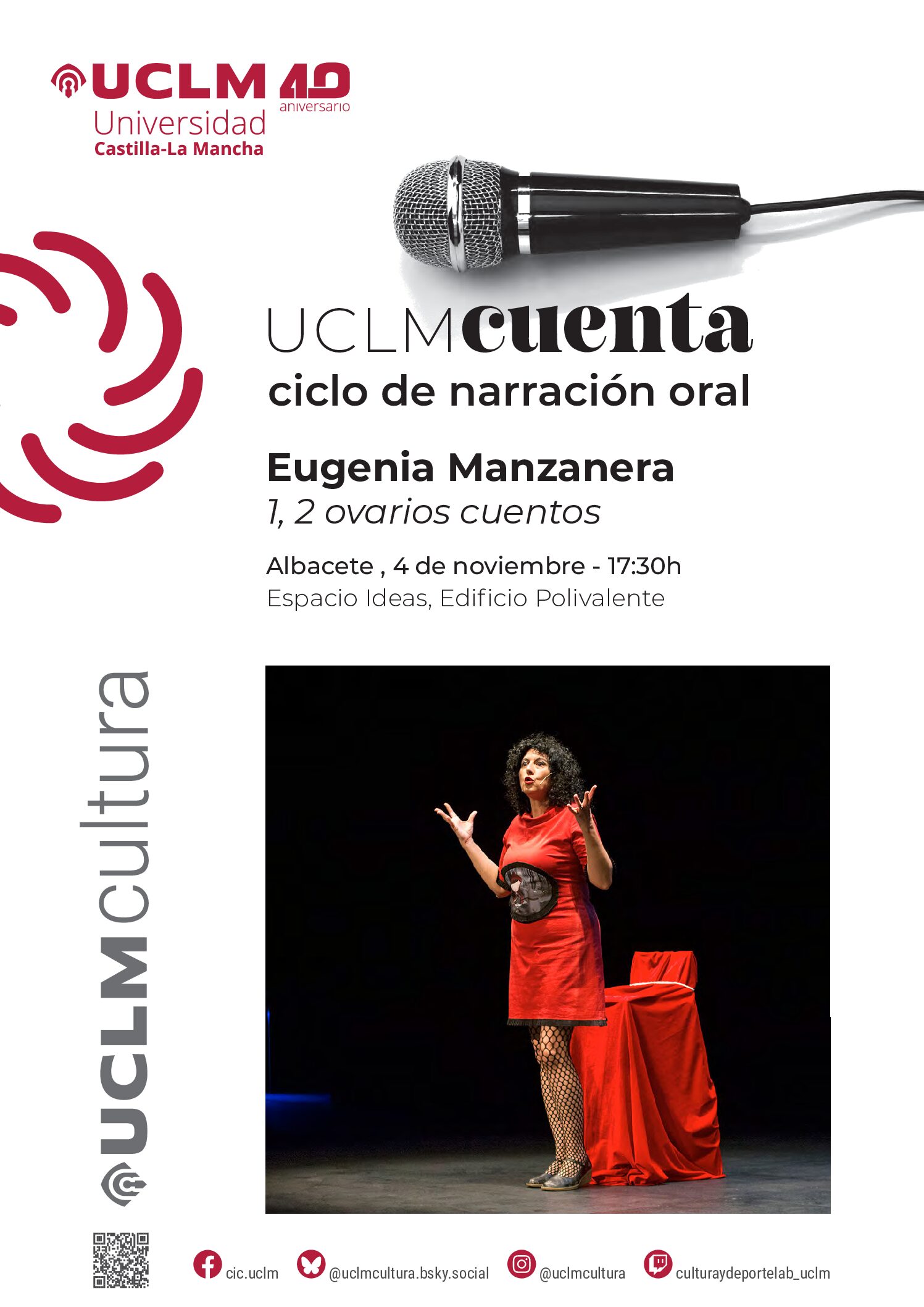 UCLM Cuenta – Ciclo de narración oral en el Campus de Albacete