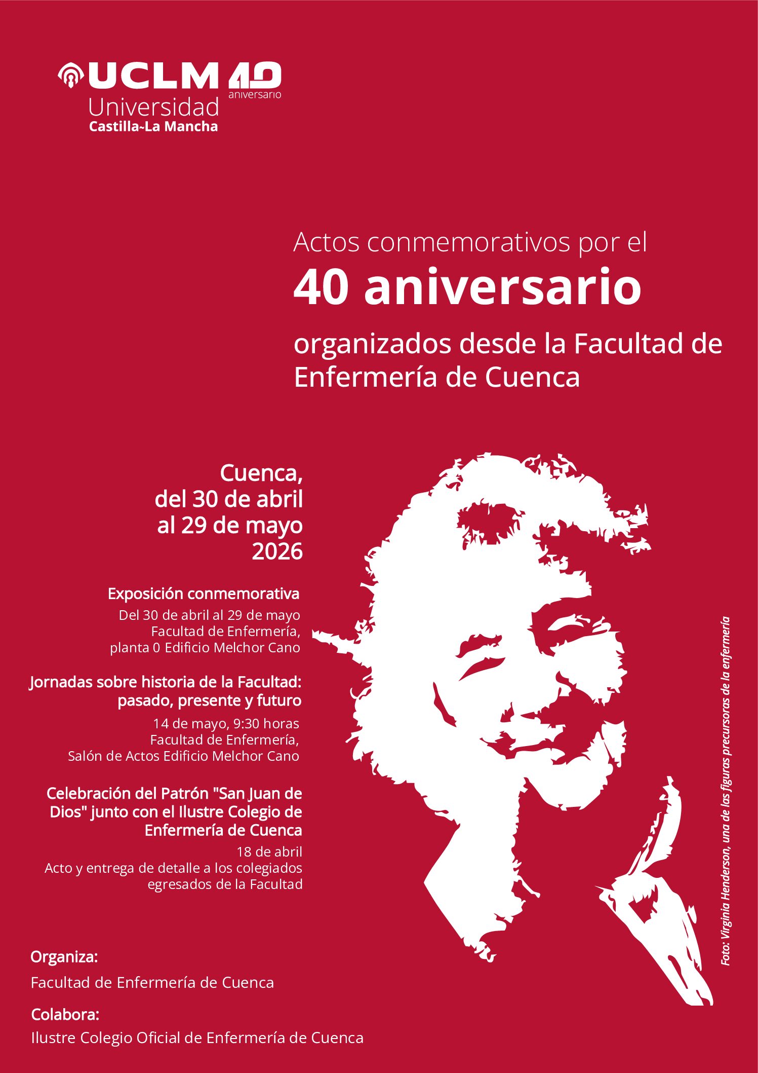 Jornadas 40 años de la UCLM, 40 años cuidando de ti